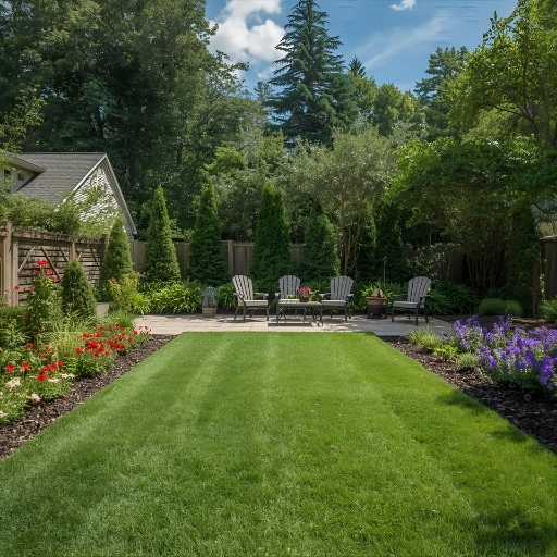 Garden design Before and after design preview