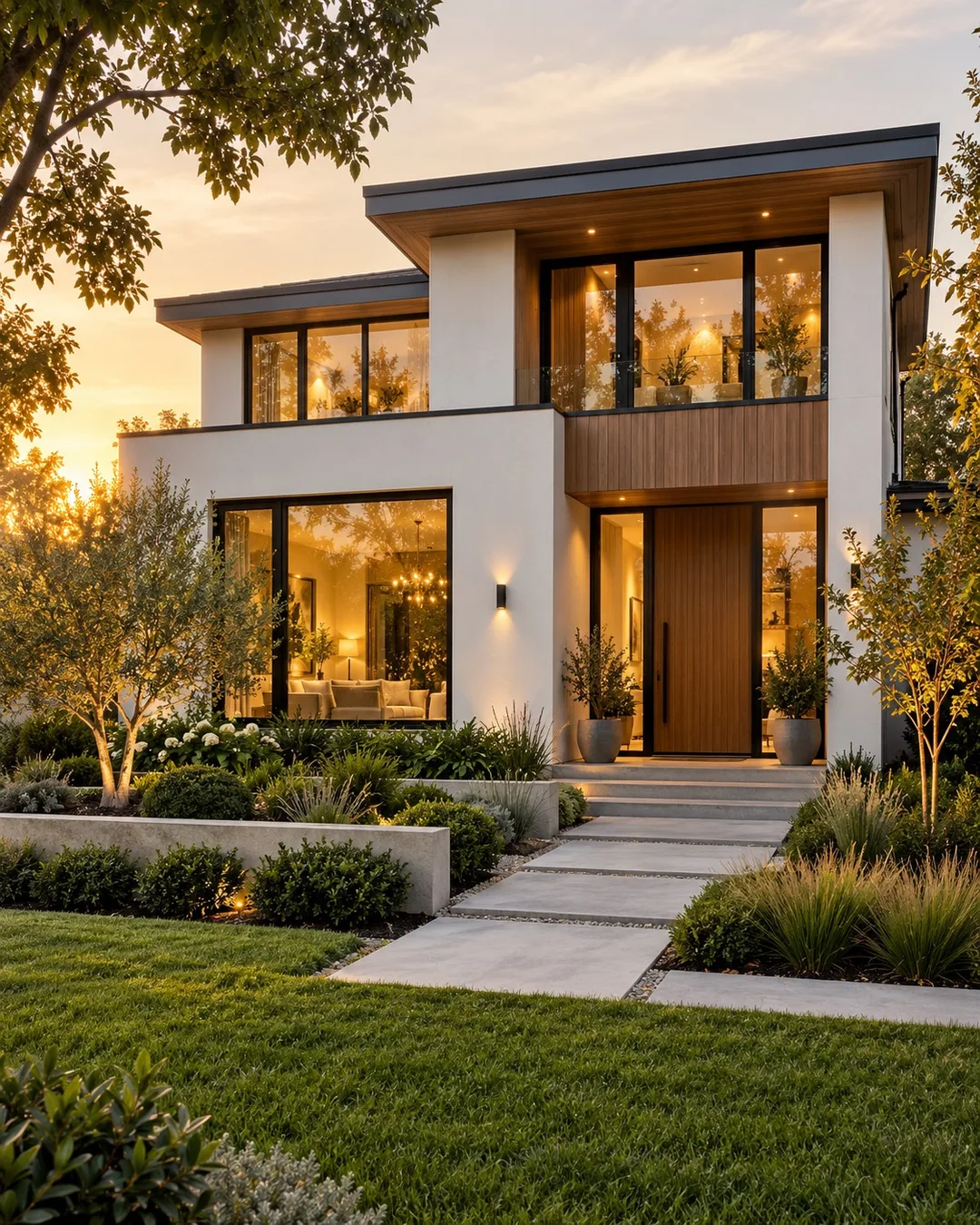 Exterior design Before and after design preview