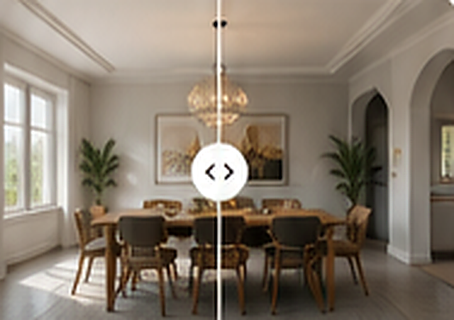 Style matching Before and after design preview
